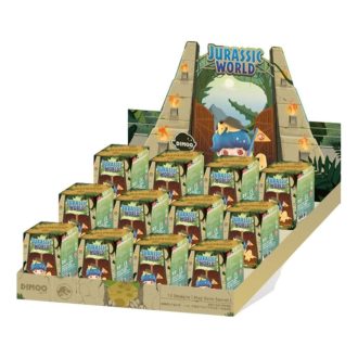 Dimoo Jurassic World-figurer i forseglet etui (12 blinde esker)