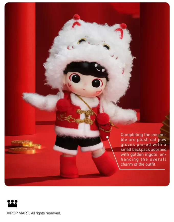 DIMOO Lykkekatt actionfigur