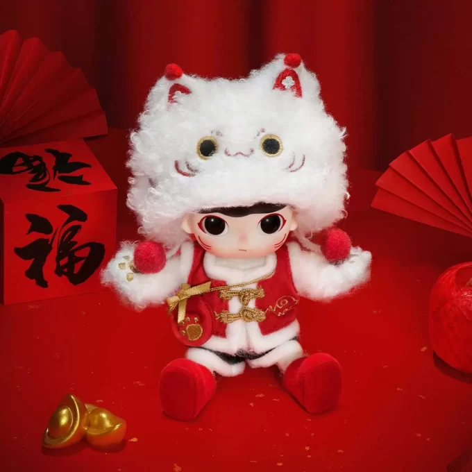 DIMOO Lykkekatt actionfigur