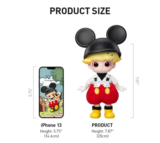 DIMOO MICKEY 1/8 actionfigur