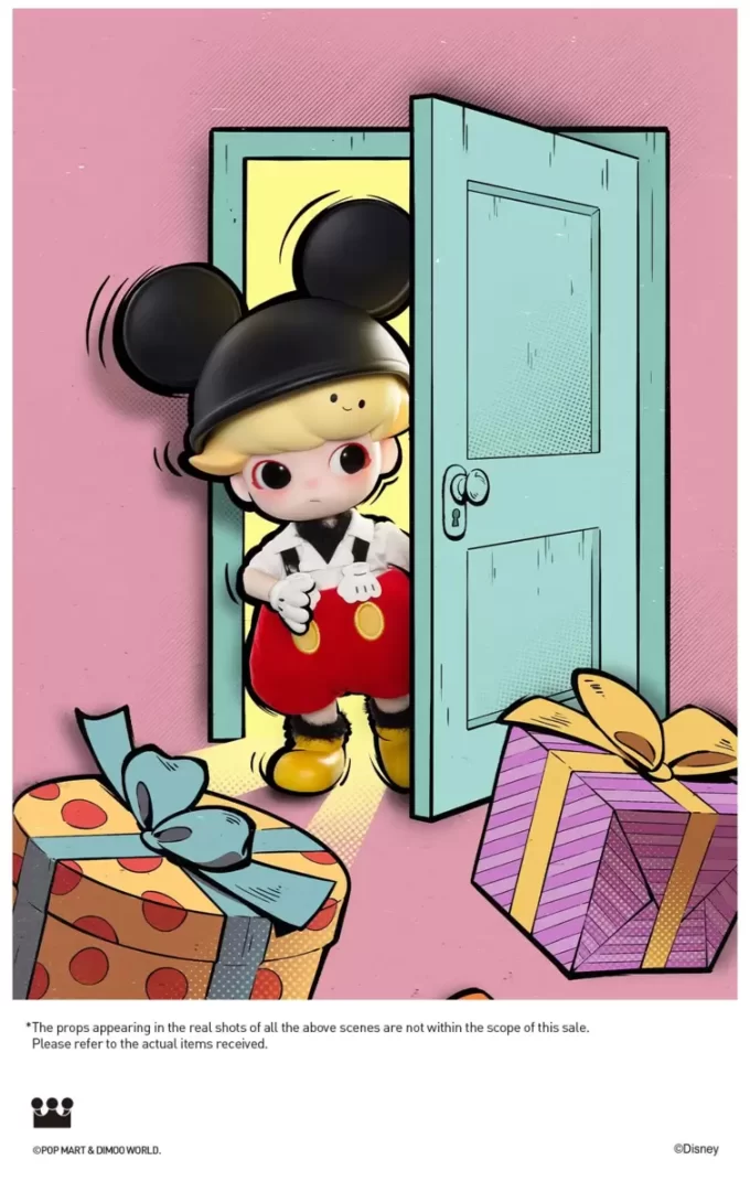 DIMOO MICKEY 1/8 actionfigur