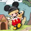 DIMOO MICKEY 1/8 actionfigur