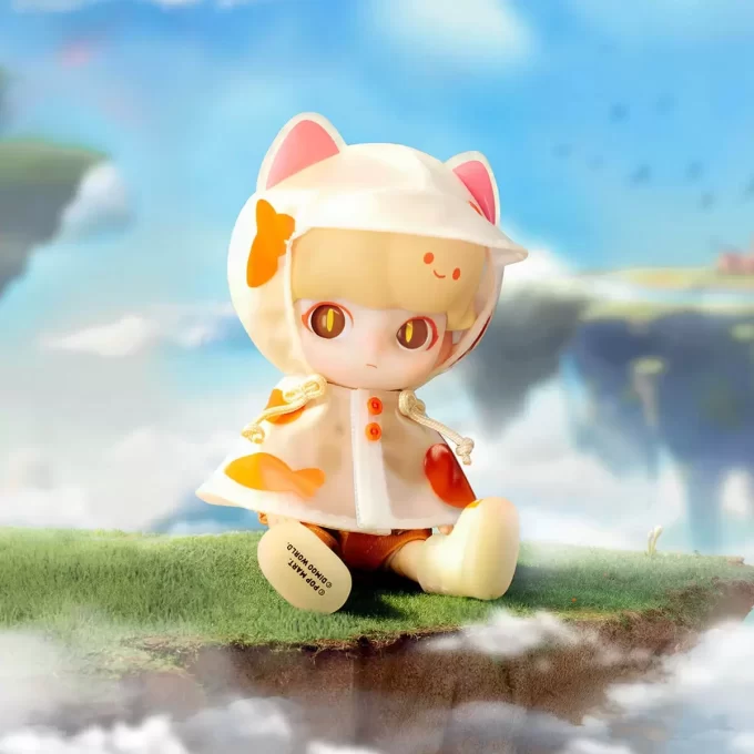 DIMOO Regnfrakk Katt Actionfigur