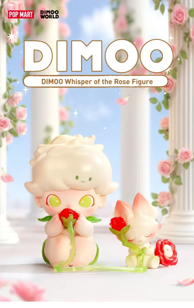 DIMOO Rosenhvisken Figur