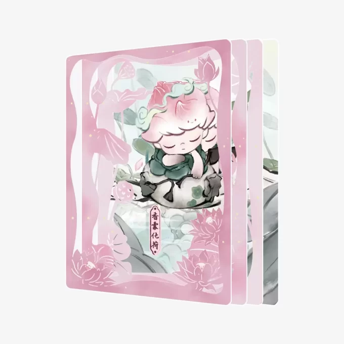 DIMOO Stories In The Cup-serien Figurer Kunstsamlingskort