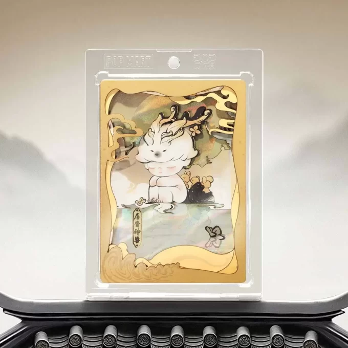 DIMOO Stories In The Cup-serien Figurer Kunstsamlingskort