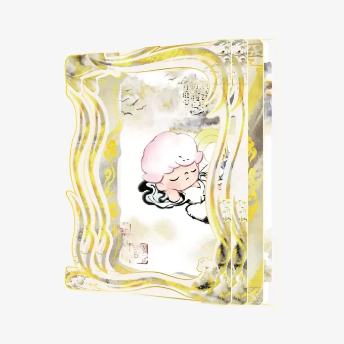 DIMOO Stories In The Cup-serien Figurer Kunstsamlingskort