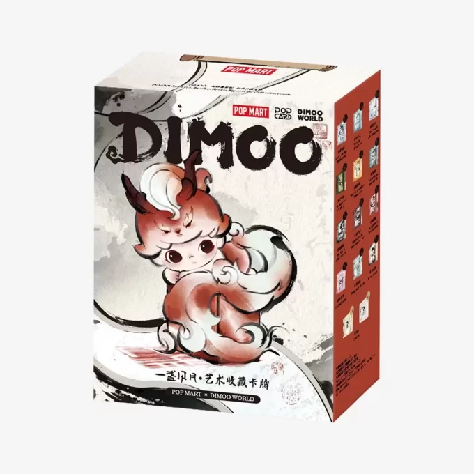 DIMOO Stories In The Cup-serien Figurer Kunstsamlingskort
