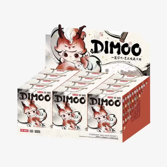 DIMOO Stories In The Cup-serien Figurer Kunstsamlingskort