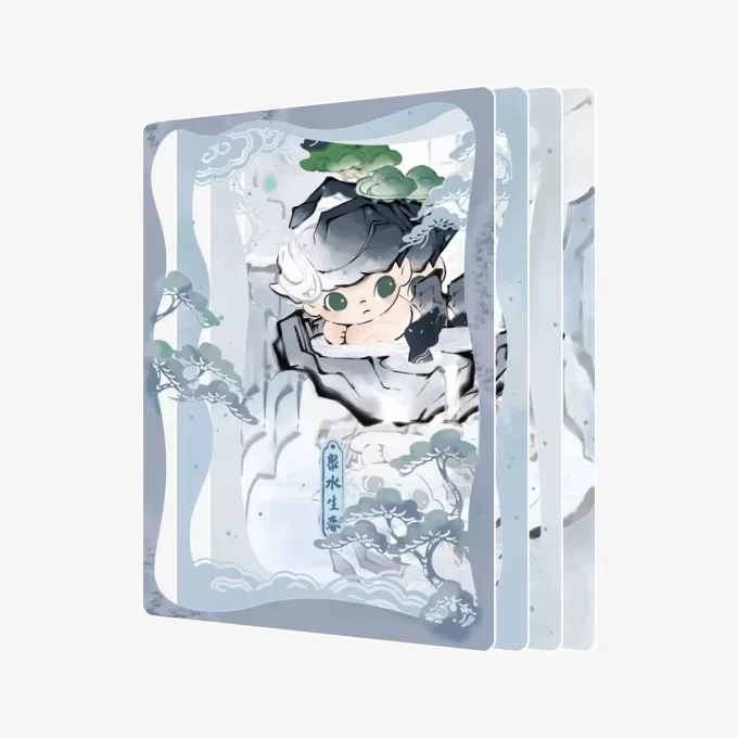 DIMOO Stories In The Cup-serien Figurer Kunstsamlingskort