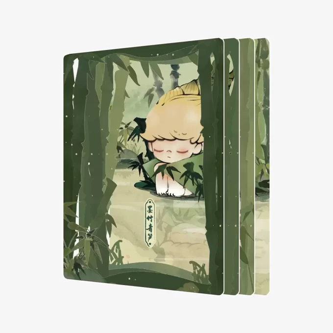DIMOO Stories In The Cup-serien Figurer Kunstsamlingskort