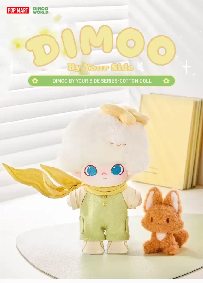 DIMOO Ved Din Side-serien – Bomullsdukke