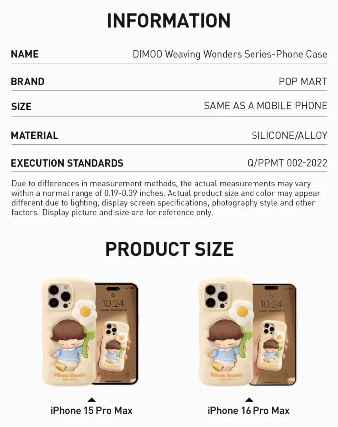 DIMOO Weaving Wonders-serien – telefondeksel
