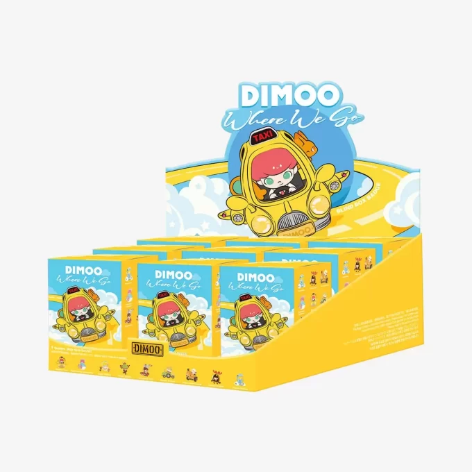 DIMOO Where We Go-merke (3 stk. og 9 stk.)