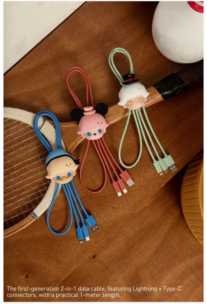 DIMOO WORLD × DISNEY-serien – 2-i-1-kabelboks