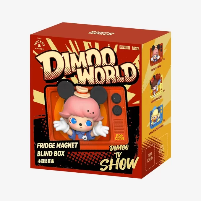 DIMOO WORLD × DISNEY-serien – kjøleskapsmagnet til blindboks