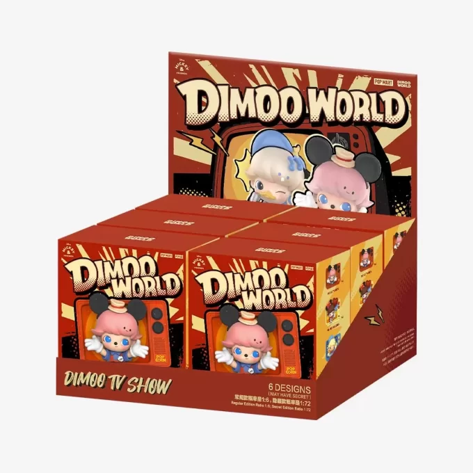 DIMOO WORLD × DISNEY-serien – kjøleskapsmagnet til blindboks