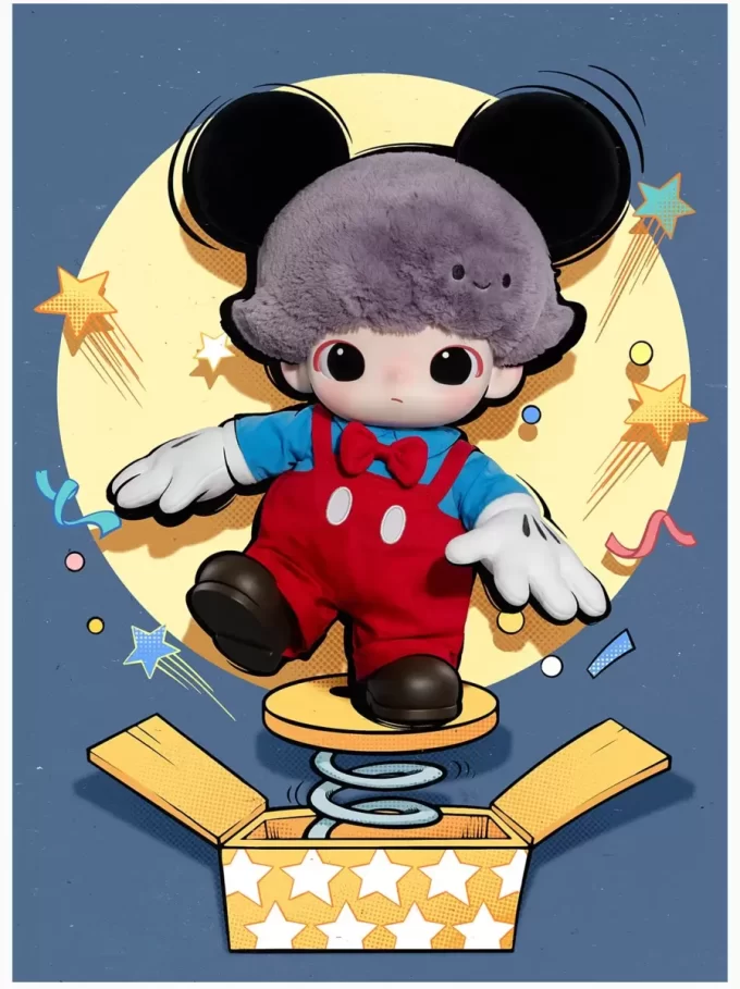 DIMOO WORLD × DISNEY-serien – Mikke Mus i vinyl