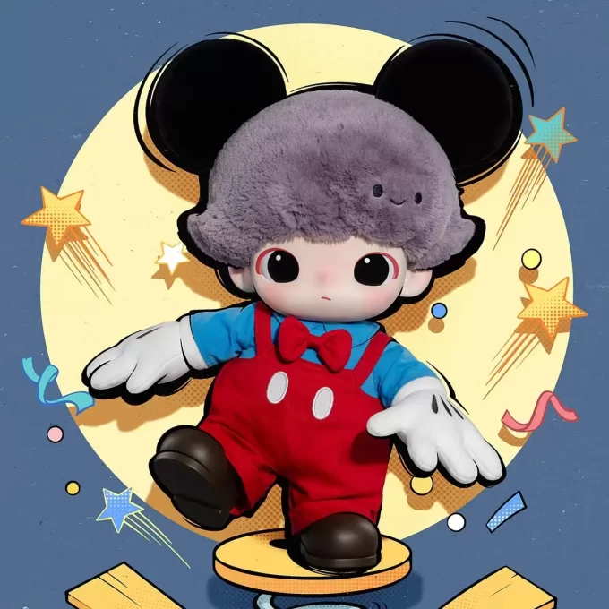 DIMOO WORLD × DISNEY-serien – Mikke Mus i vinyl