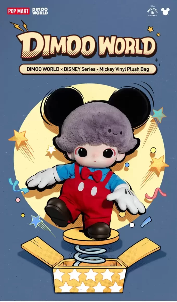 DIMOO WORLD × DISNEY-serien – Mikke Mus i vinyl
