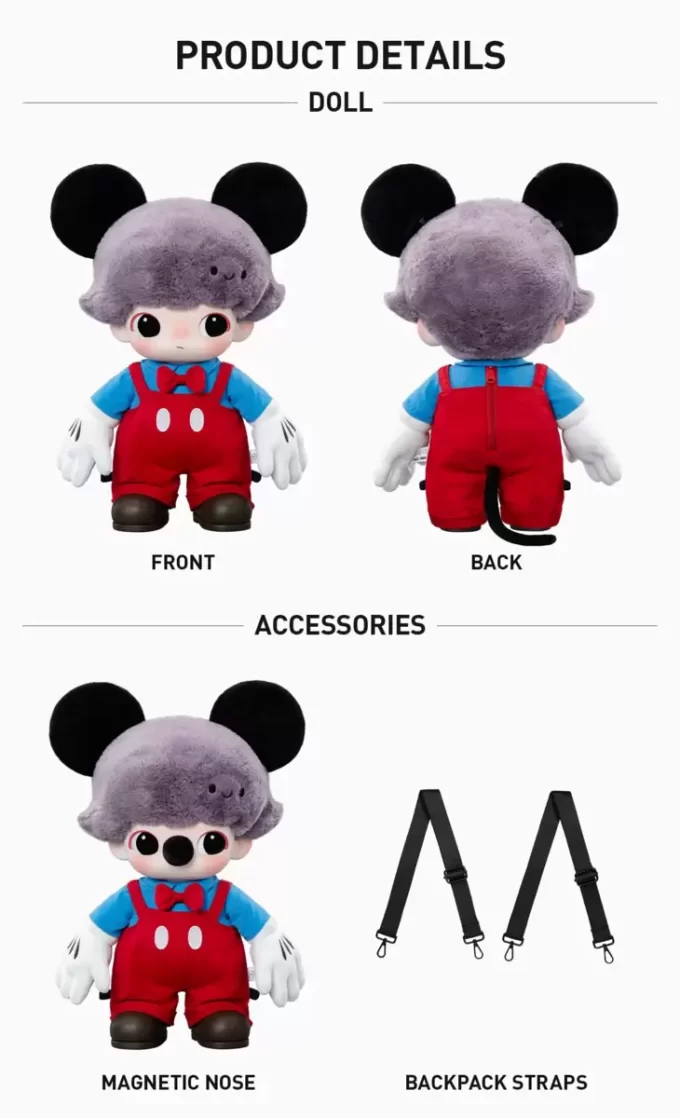 DIMOO WORLD × DISNEY-serien – Mikke Mus i vinyl