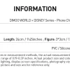 DIMOO WORLD × DISNEY-serien – Mobiltelefonsnor – Blindboks