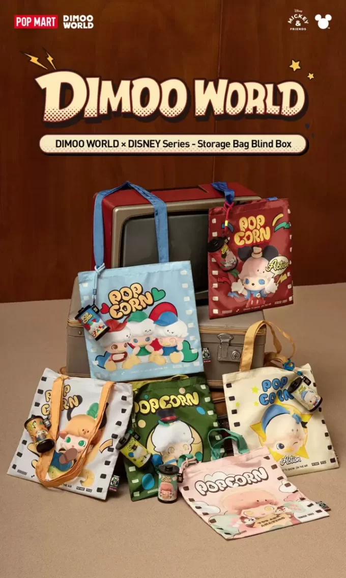 DIMOO WORLD × DISNEY-serien – Oppbevaringspose, blindboks
