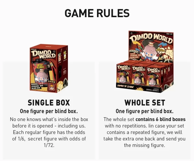 DIMOO WORLD × DISNEY-serien – Oppbevaringspose, blindboks