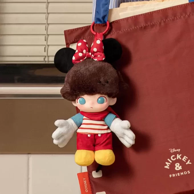 DIMOO WORLD × DISNEY-serien – vinylplysjnøkkelring – blindboks