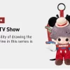 DIMOO WORLD × DISNEY-serien – vinylplysjnøkkelring – blindboks