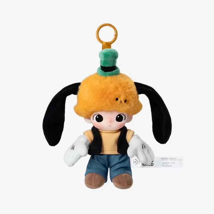 DIMOO WORLD × DISNEY-serien – vinylplysjnøkkelring – blindboks