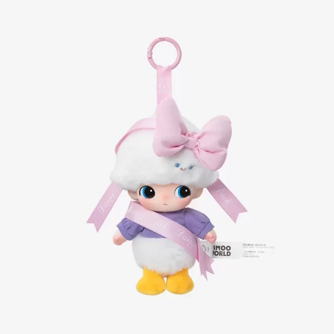 DIMOO WORLD × DISNEY-serien – vinylplysjnøkkelring – blindboks