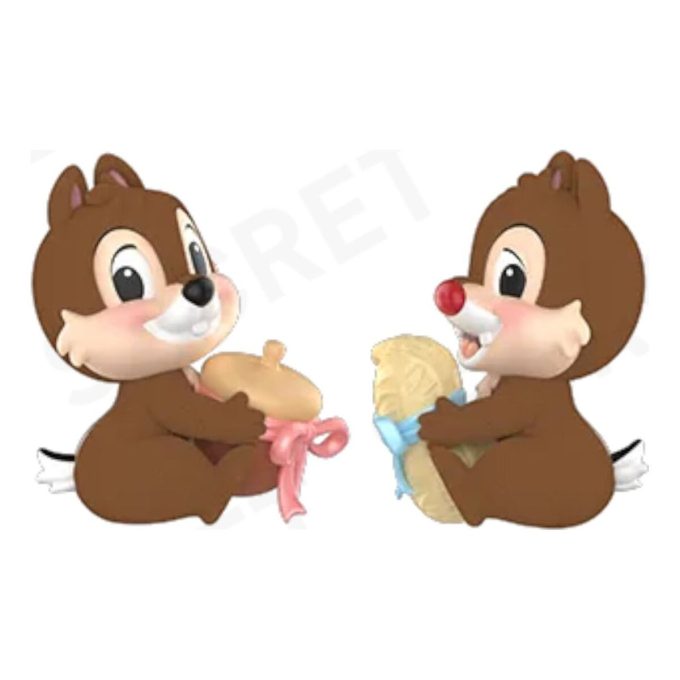 Disney Chip &laquo;N Dale Fun Loving Brother-serien Figurer &laquo;Byttegave&raquo; Hemmelig Utgave