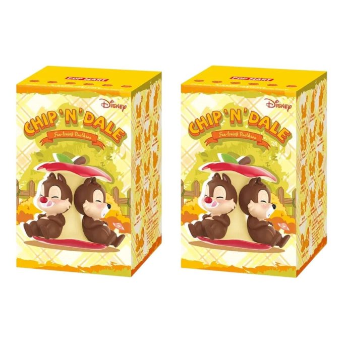 Disney Chip &laquo;N Dale Fun Loving Brother-serien Figurer Forseglet Etui (2 Blindbokser)