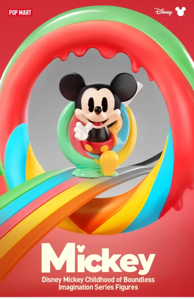 Disney Mickey Mouse-figurer fra Childhood of Boundless Imagination-serien