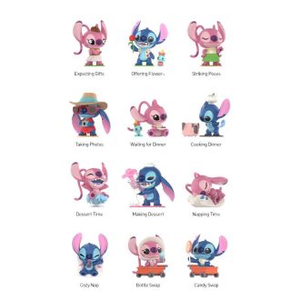 Disney Stitch On a Date-figurer forseglet etui (12 blinde esker)