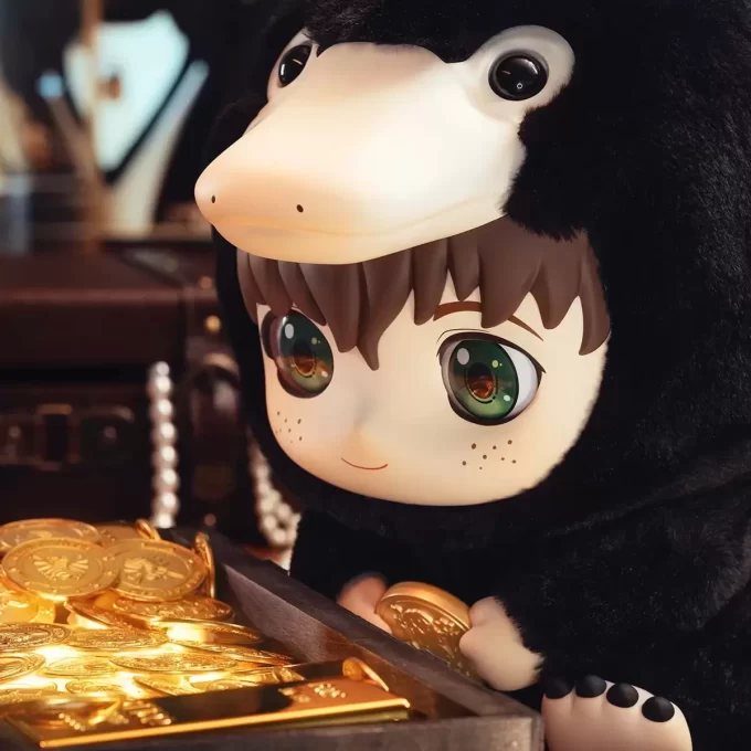 Fantastiske dyr PVC-kosedyr Niffler