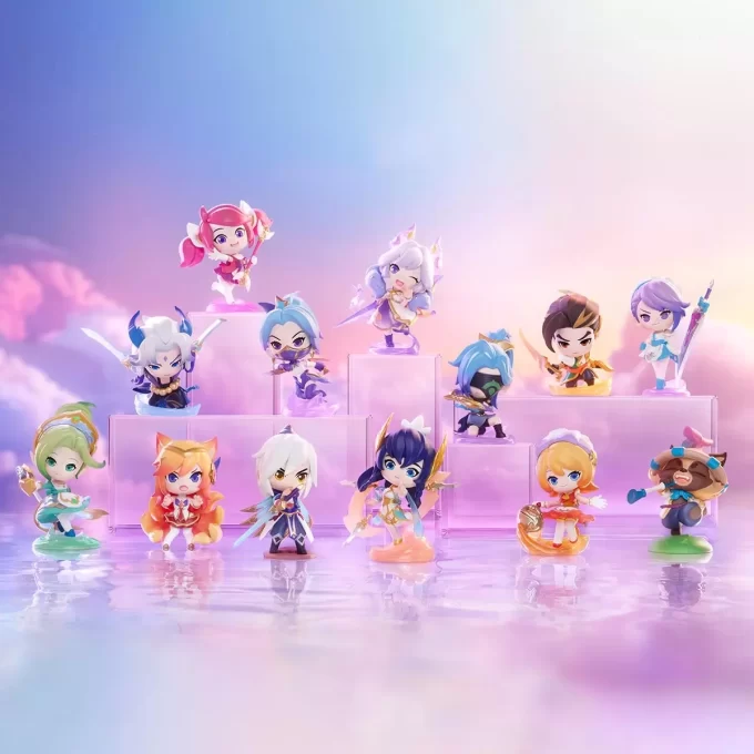 Figurer fra Chibi-serien «Fight For The Golden Spatula»