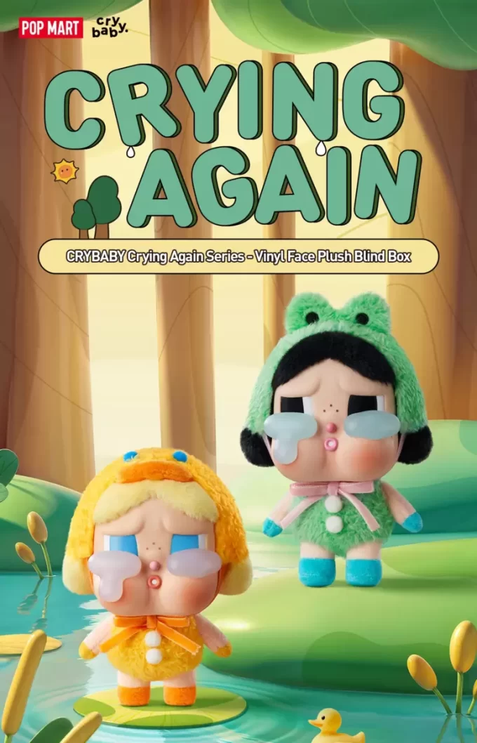GRÅTBABY Gråter igjen-serien – Vinyl Face Plush Blind Box
