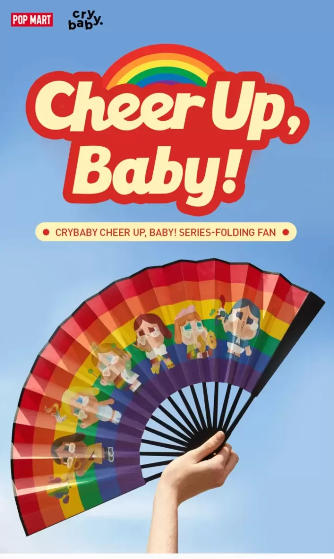 GRÅTBABY MUNTRE OPP, BABY!-SERIEN – Sammenleggbar vifte
