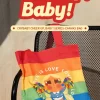 GRÅTBARN MUNTRE OPP, BABY!-SERIE – Lerretsveske
