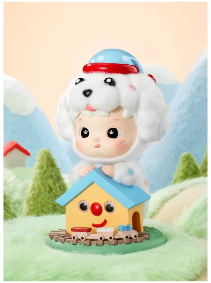 HACIPUPU Fluffy valpefigur