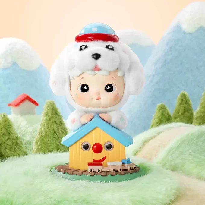 HACIPUPU Fluffy valpefigur