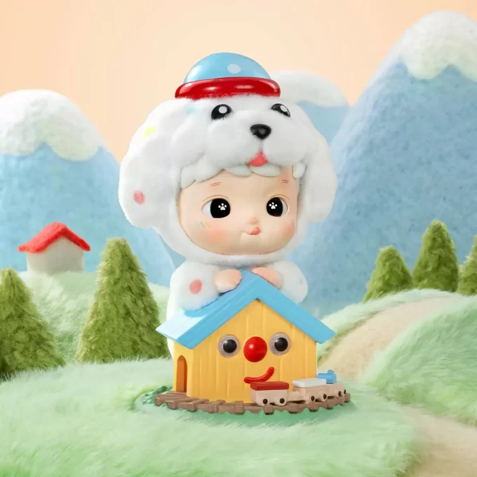 HACIPUPU Fluffy valpefigur