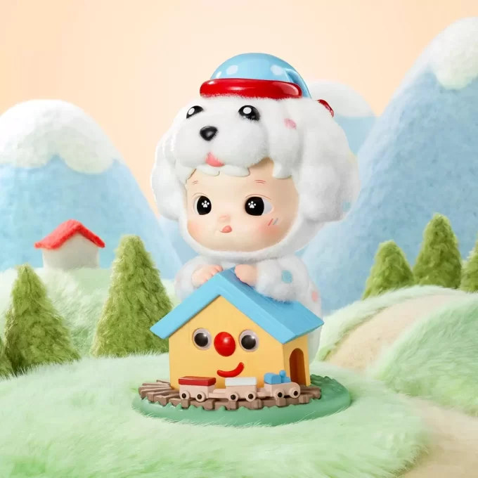 HACIPUPU Fluffy valpefigur