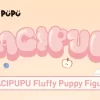 HACIPUPU Fluffy valpefigur