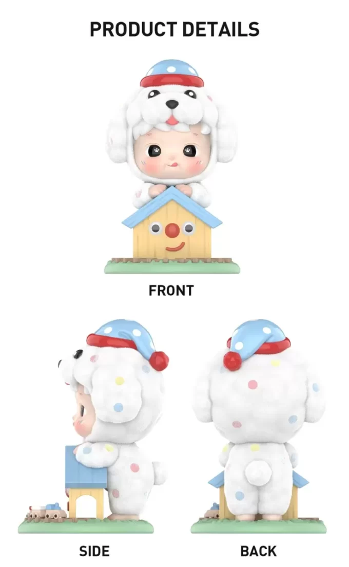 HACIPUPU Fluffy valpefigur