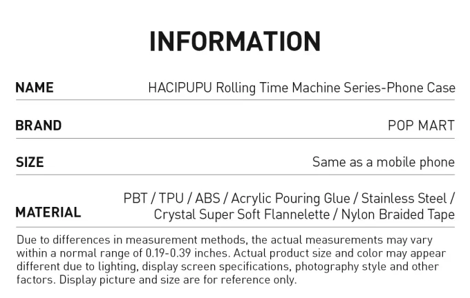 HACIPUPU Rolling Time Machine-serien – mobildeksel