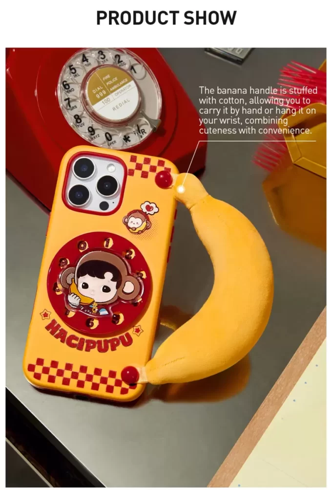 HACIPUPU Rolling Time Machine-serien – mobildeksel