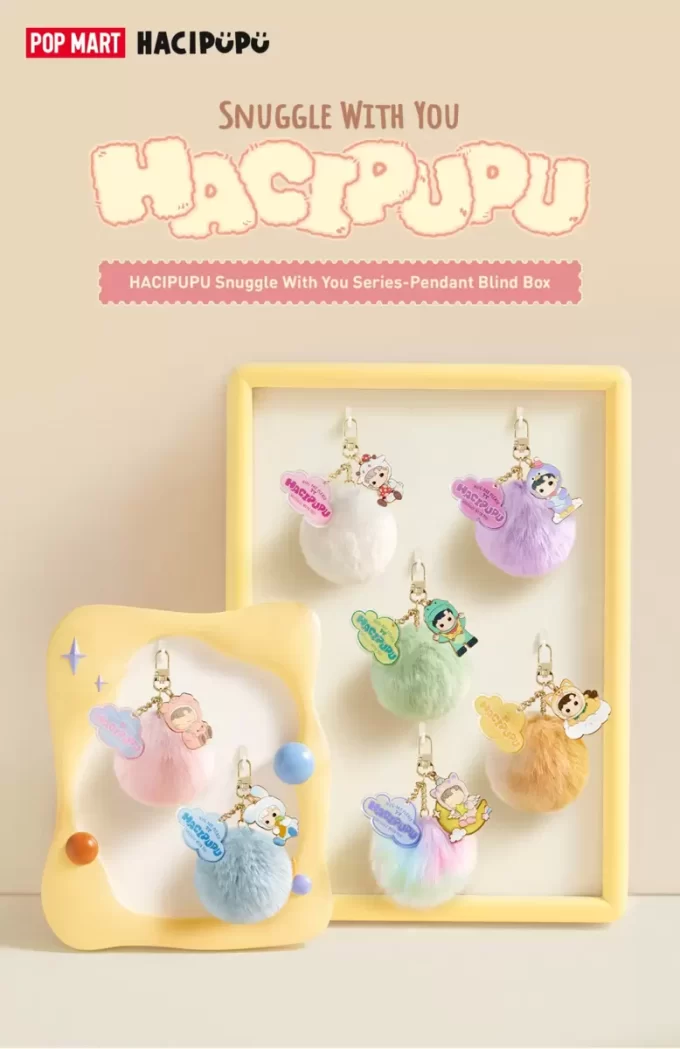 HACIPUPU Snuggle With You-serien – anheng til blindboks